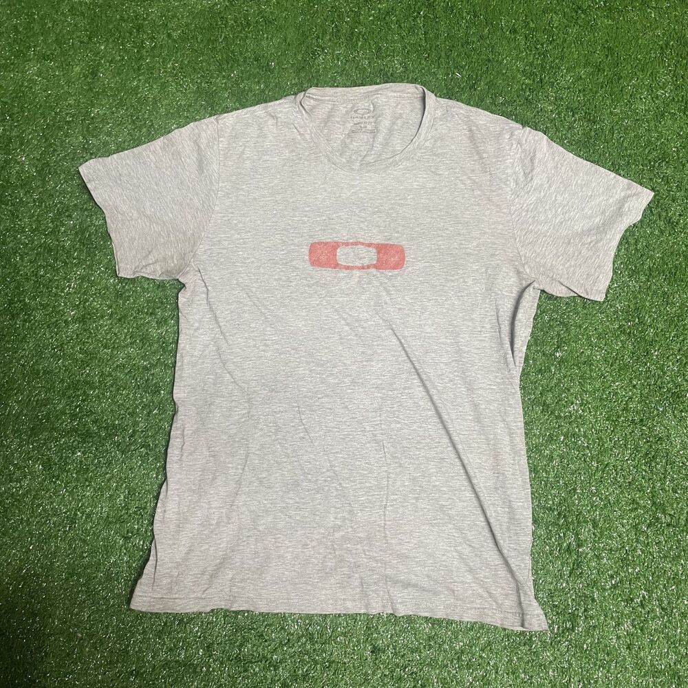 Oakley Software T‑Shirt Men’s Large Vintage Y2K Centre Logo Rare Streetwear